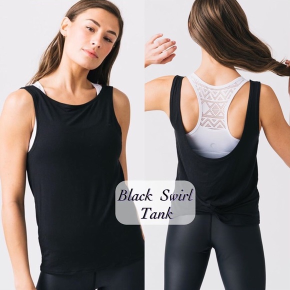 ZYIA Swirl Tank Black XXL - Picture 2 of 7